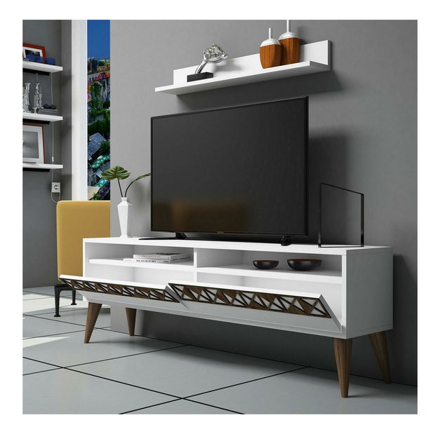 Set za dnevni boravak Loop (bijela + bijela)