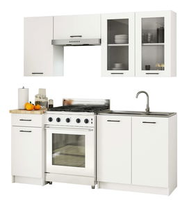 Konyha 180 cm Ozara C (fehér)