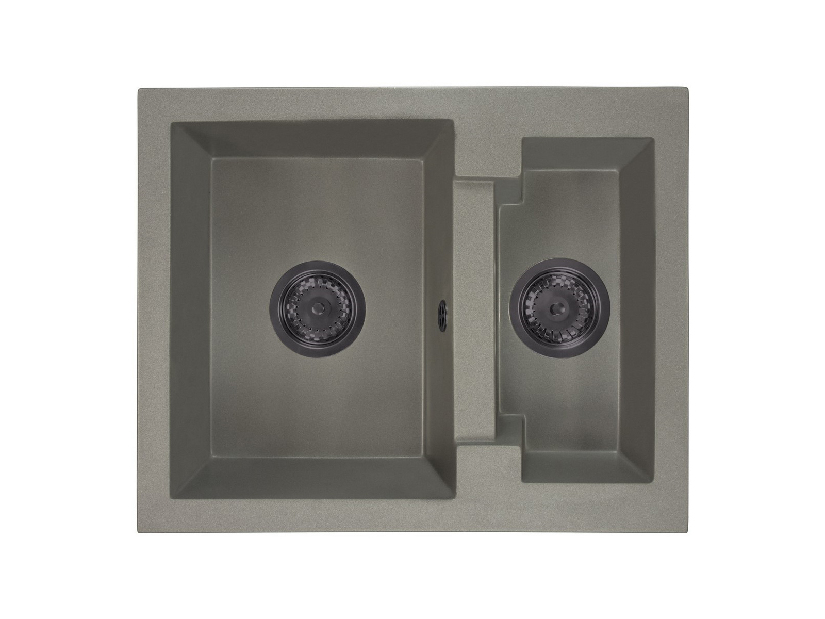 Kuhinjski sudoper Yagma (siva) (s 1 otvorom za bateriju) (L)