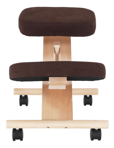 Ergonomikus térdeplőszék Florentina (barna + bükk)