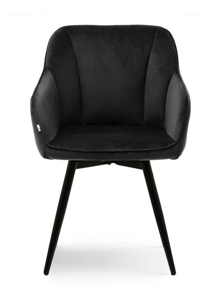 Jedálenská stolička Banistas (čierna)