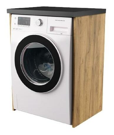 Dulap deasupra mașinii de spălat Valiant (craft auriu + negru)