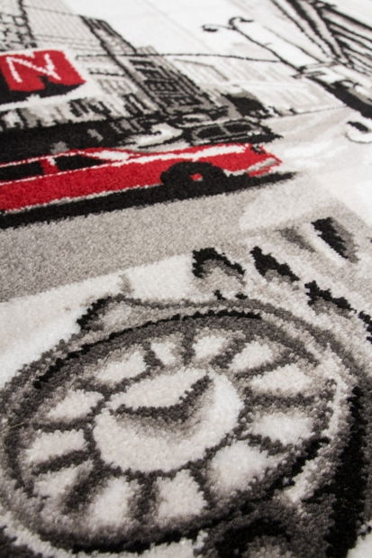 Kusový koberec Metro 941 Silver