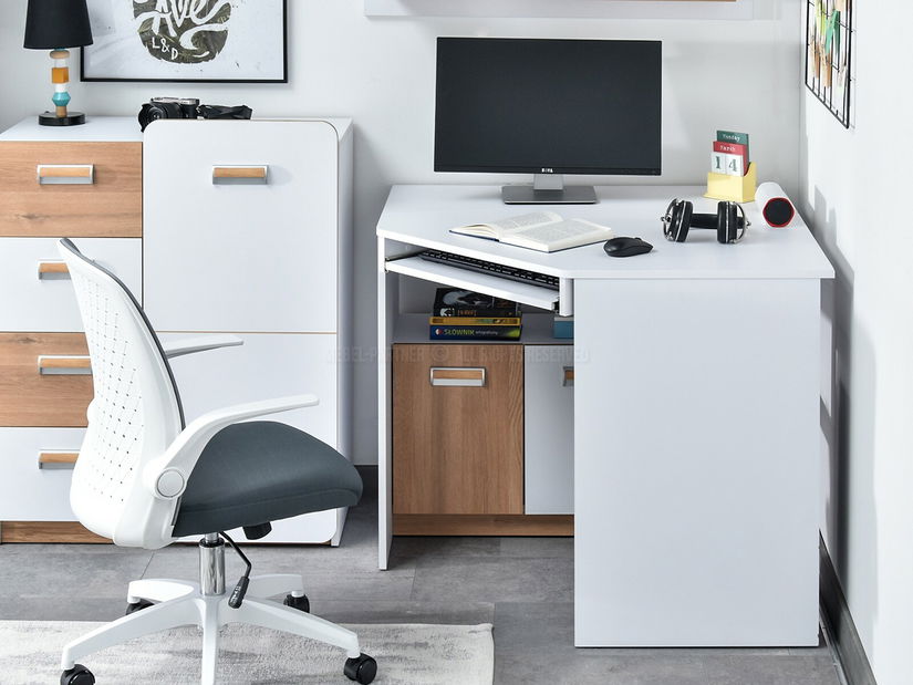 Mobilier cameră studenți Clerigo 05 (alb)