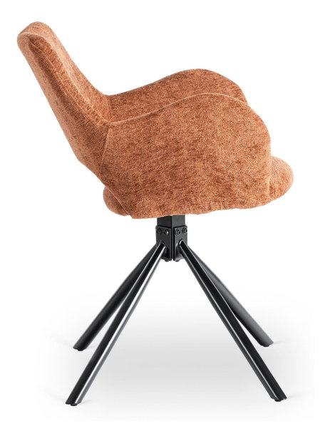 Jedálenská stolička Flab (krémová)
