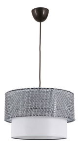 Stropna svjetiljka Clefereffa 1 (siva + bijela)