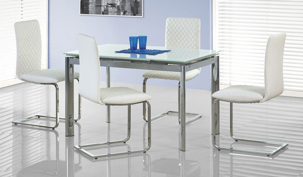 Jedálenský stôl Lambert biela (pre 4 až 8 osôb)