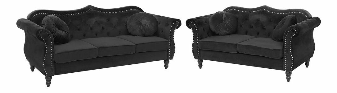 Set canapele Stege (negru)