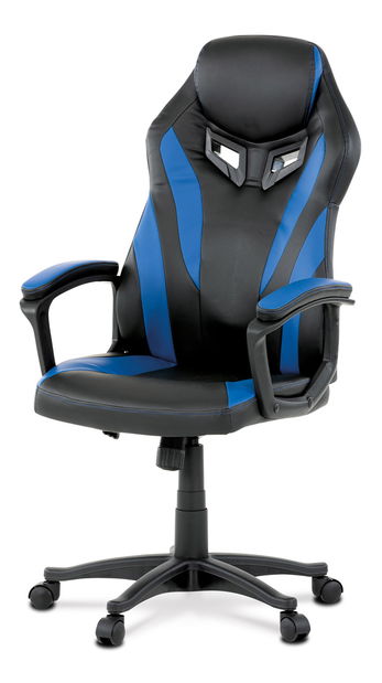 Herná stolička/kreslo Ytax-Y209-BLUE (čierna + modrá)