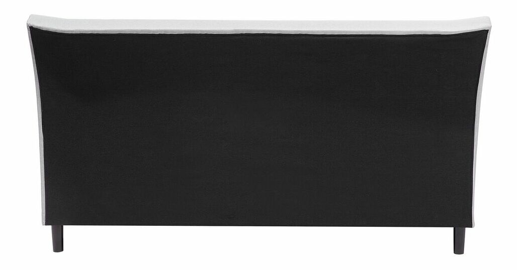 Manželská posteľ 140 cm SANTORI (s roštom) (sivá)