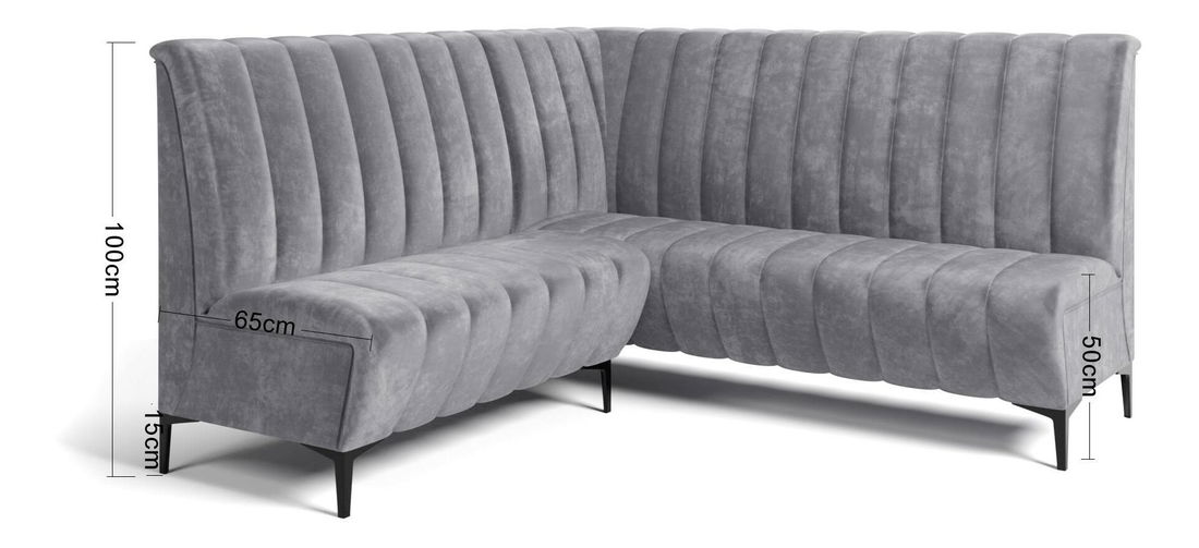 Sarokpad Romero 140x200 (rózsaszín) (B)