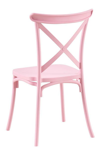 Záhradná stolička Saviva (ružová)