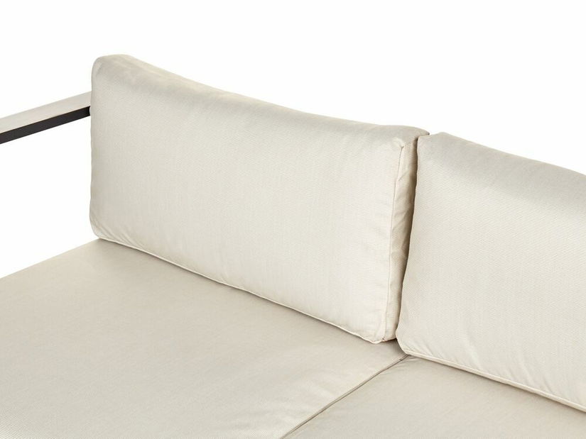 Set mobilier de grădină Mesza (Negru + bej)