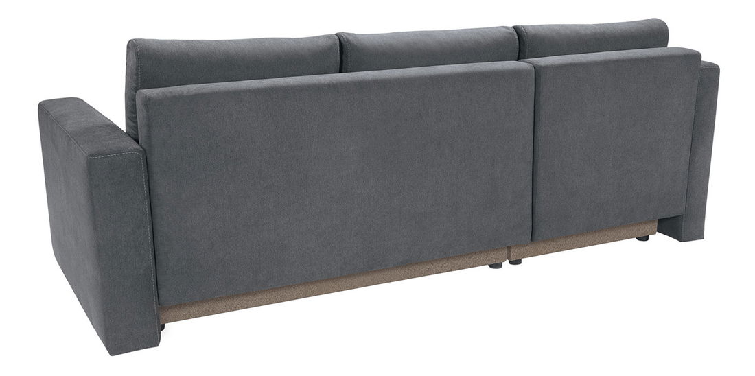 Rohová sedačka BRW Kris Lux 3DL URC (tmavosivá) (L)