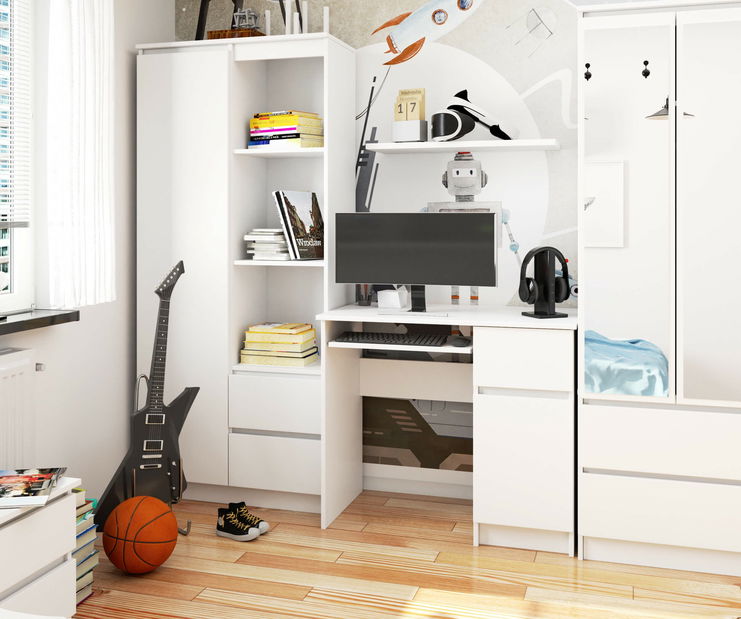 PC asztal Pobfenileno (fehér)