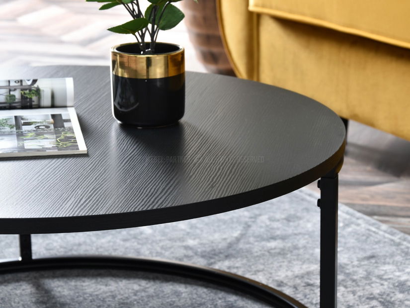 Konferenčný stolík Kolja Stolik Xl (čierna)