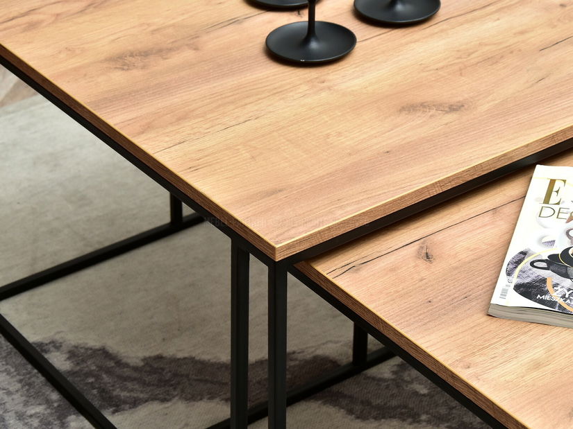 Set solića za kavu (2 kom.) Destapamos (zlatna + crna)