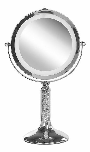 Makeup ogledalo ø 18 cm Baix (srebrna)