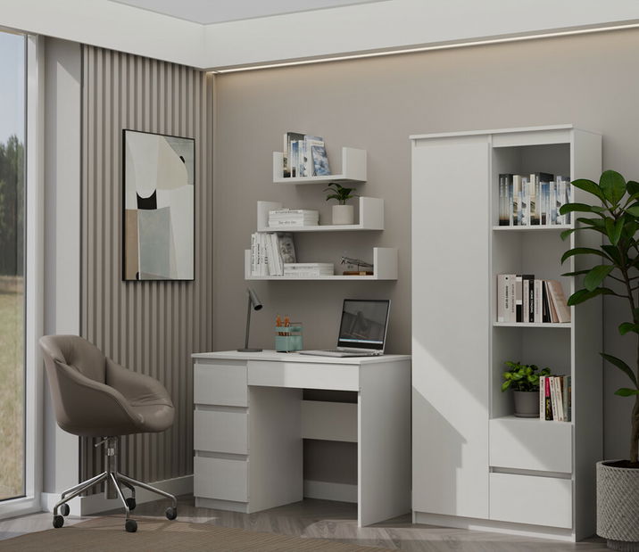 PC stolík Morin 1 (biela) (L)