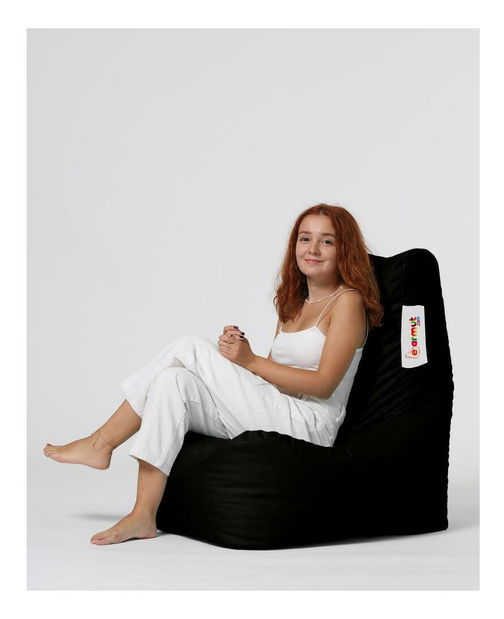 Babzsák Dust (fekete)