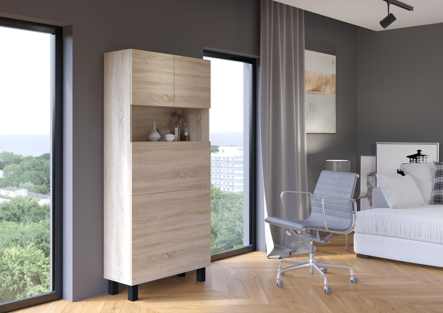 Masă PC Home (Stejar sonoma)