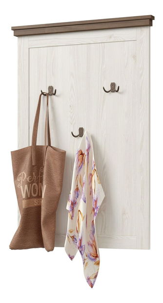 Panou cuier Navori (cenușiu + stejar lefkas)