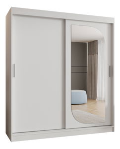 Ormar za garderobu 180 cm Lulu (bijela)