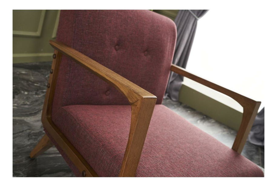 Fotel Kramer K (sötétpiros)