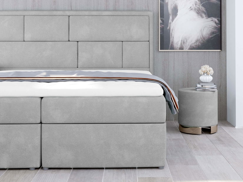 Manželská posteľ Boxspring 180 cm Menera (zelená)