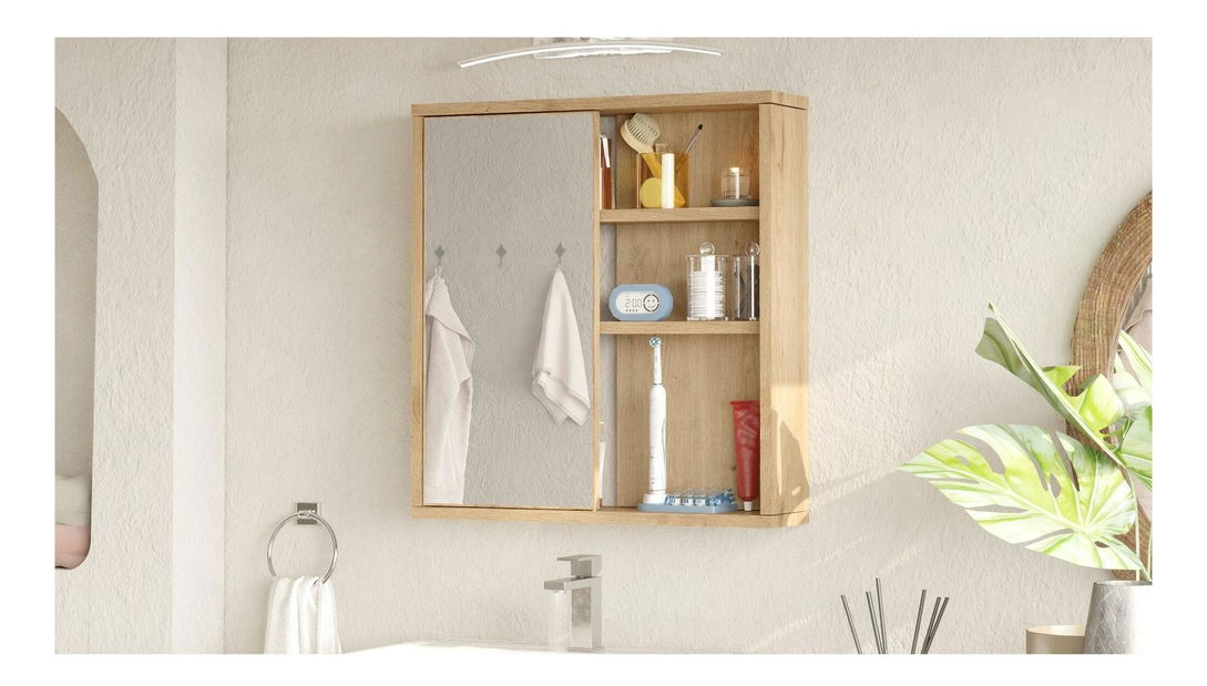 Fürdőszoba szekrény Nammy (tölgy) 
