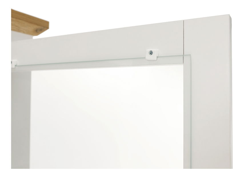 Vitrina Leoras MZ4 (bijela + hrast grand)