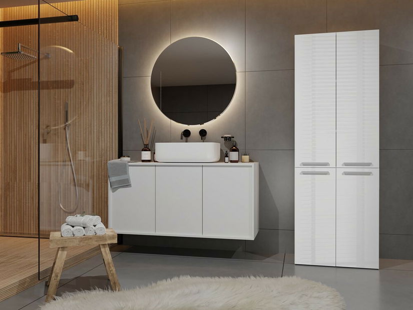 Dulap de baie Neltossa 1 (alb lucios)