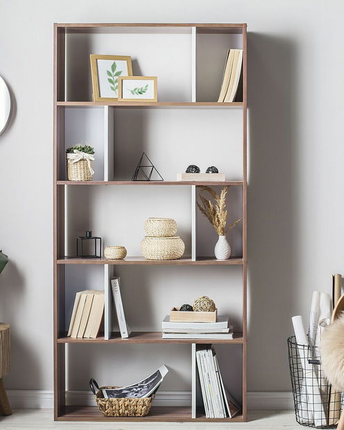 Regál Orlia 5P (tmavé drevo)