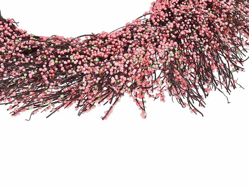 Vijenac za vrata ø 50 cm Glenwood (ružičasta)