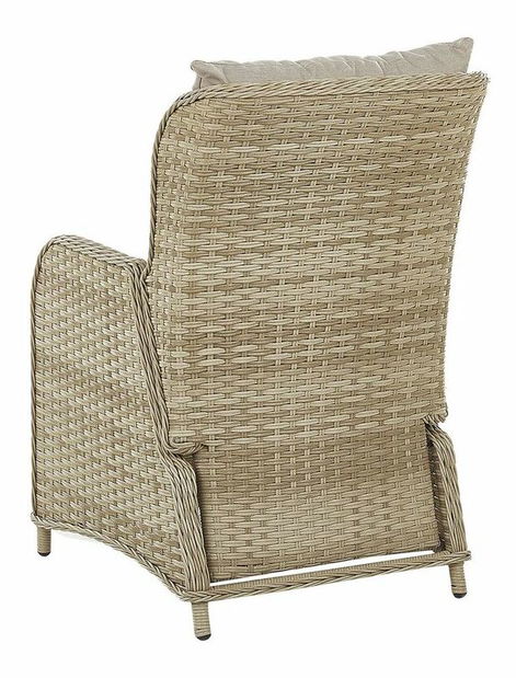 Set pentru grădină POZZO (bej) (pentru 2 persoane)