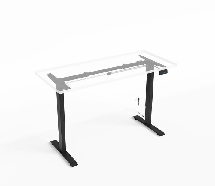 Konstrukcija pod PC stolić RXD1-2-2RR_C Motiva (crna)