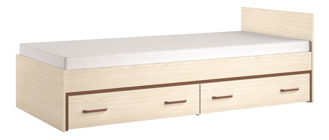 Jednolôžková posteľ 90 cm Bonti 15 (s roštom a úl. priestorom)