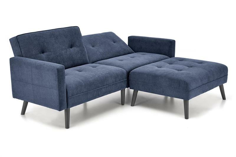Sofa s tabureom Corner (plava)