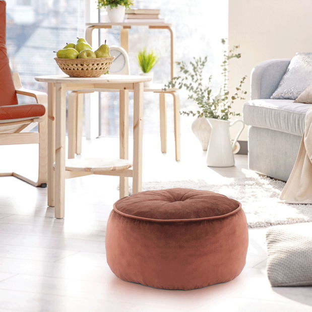 Taburetka Keman (hnedá)