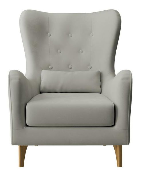 Fotel Calimero I (szürke + bükk)