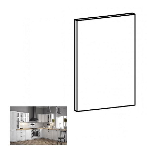 Dvierka na umývačku riadu Pearl 4 (hnedá)