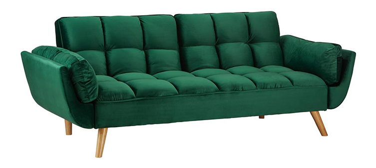 Rozkladacia pohovka Karzen (zelená) *výpredaj