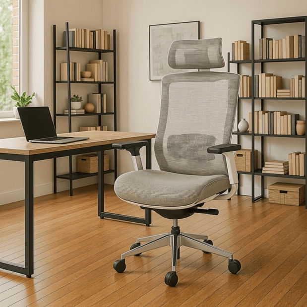 Kancelárska stolička Skyler (béžová) 