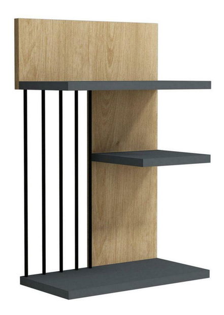 Raft Basimo (stejar zafir + antracit) 