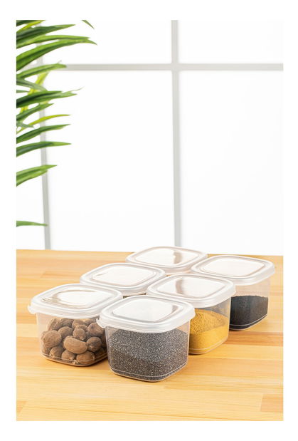 Set posuda za pohranu hrane (6 kom.) Blake 5 (bijela)