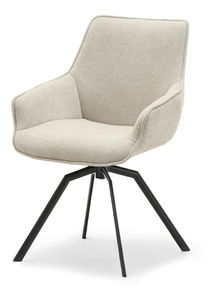 Scaun sufragerie Lowie (bej + negru)