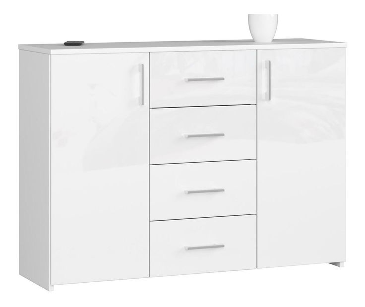 Komoda Kiran (lesk biely)