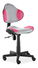 Kancelárske kreslo Obery (ružová)