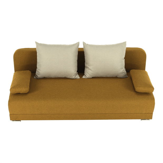 Kauč na razvlačenje Zarra (oker)