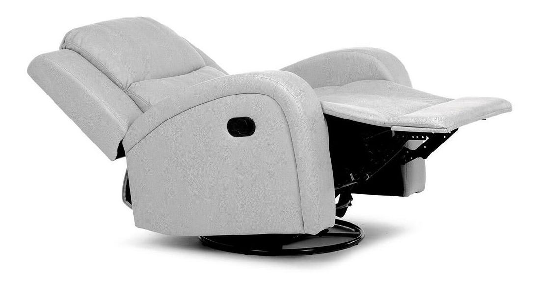 Fotoliu reglabil Triple (argintiu)